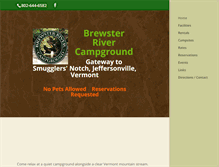Tablet Screenshot of brewsterrivercampground.com